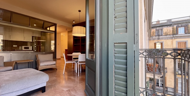 PIS MOBLAT D'1 HABITACIÓ A LA PLAÇA INDEPENDÈNCIA DE GIRONA