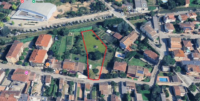 PARCELA DE 1459M2 EN UNA ZONA MUY TRANQUILA DE BORDILS (GIRONA)