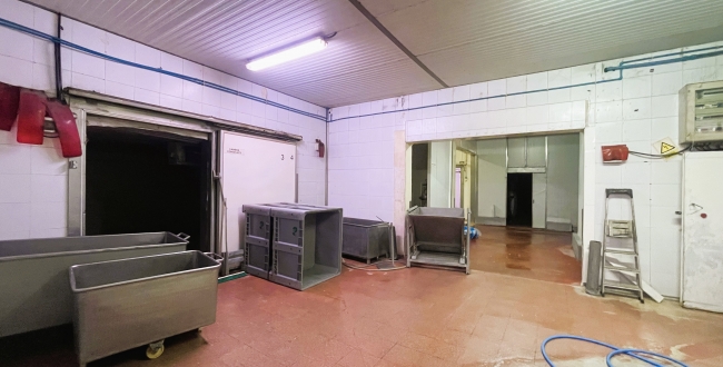 NAU INDUSTRIAL AMB MOLLS DE CARGA EN VENDA A MAS XIRGU - GIRONA