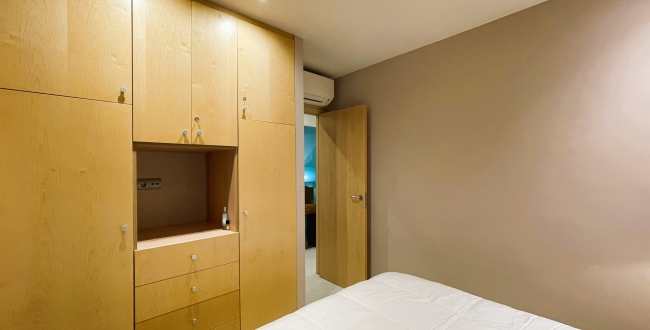 PIS REFORMAT DE 2 HABITACIONS A PRIMERA LÍNIA DE MAR - PALAMÓS